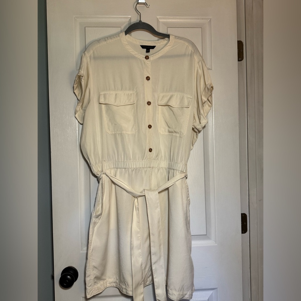 Banana Republic Factory Utility Tie Waist Dress Size XXL